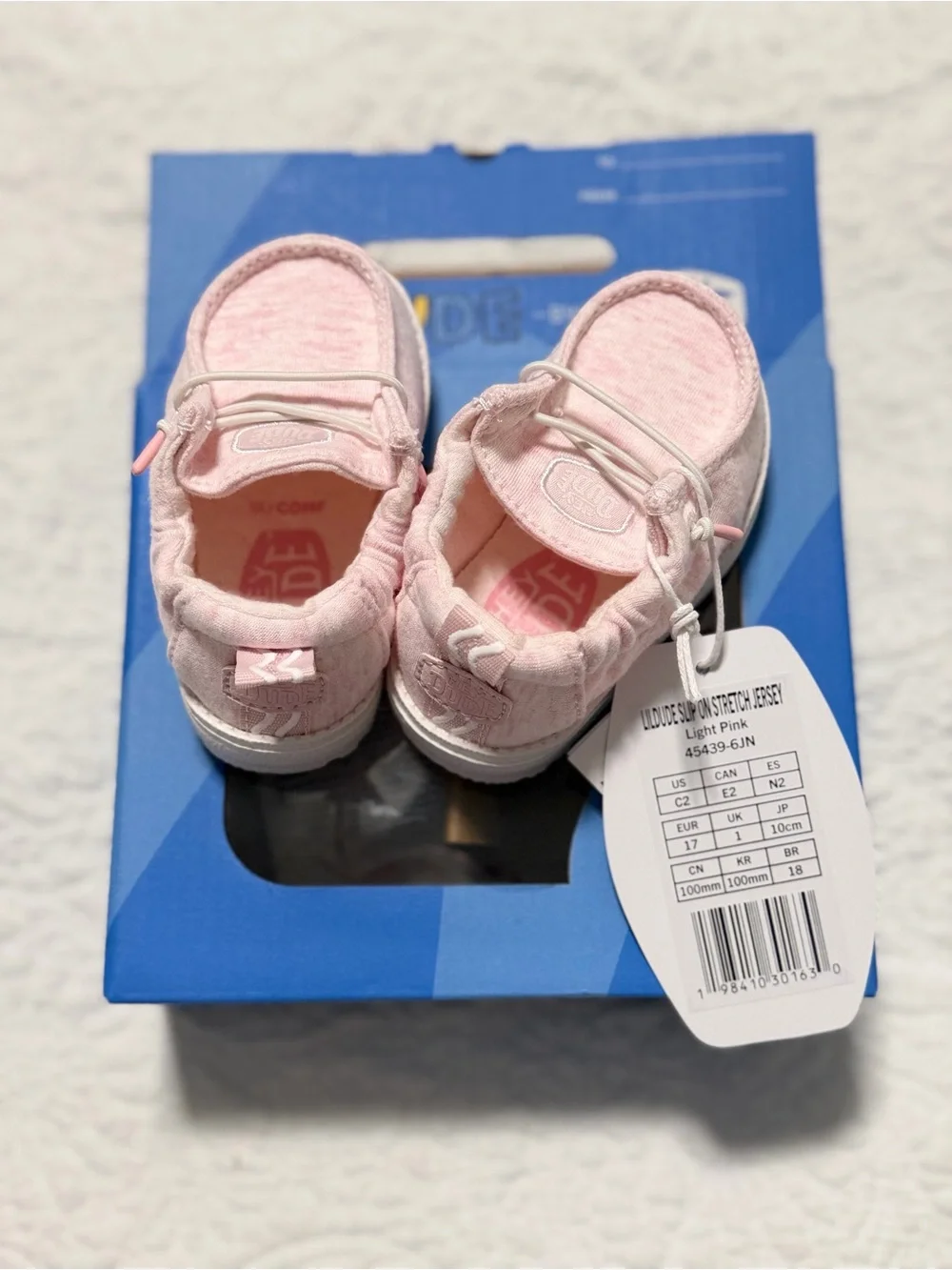 NWT Hey Dude Little Dude Pink (Infant)